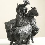 Serge Baroteaux : “Picador”, bronze à la cire perdue, 30 x 17 x 24 cm