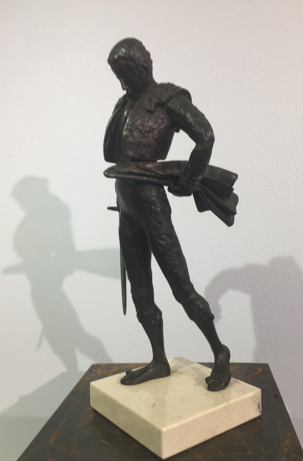 Silvino Poza, "El desplante", bronze à la cire perdue, 38 x 20 x 17 cm